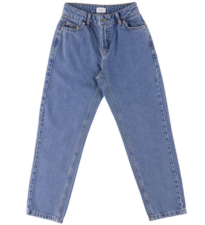Grunt Street Loose Jeans - Mid Blue