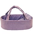 MaMaMeMo Dukkelift - Fløjl - 35 cm - Lavender