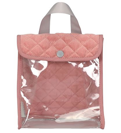 MaMaMeMo Dukkespisesæt I Taske - Fløjl - 8 dele - Rosa MaMaMeMo Dukkespisesæt I Taske - Fløjl - 8 dele - Rosa