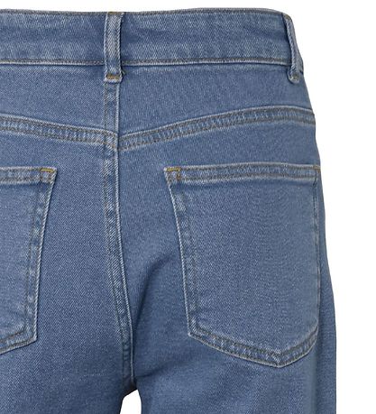 Hound Jeans m. Slids - Straight - Medium Blue Used Hound Jeans m. Slids - Straight - Medium Blue Used