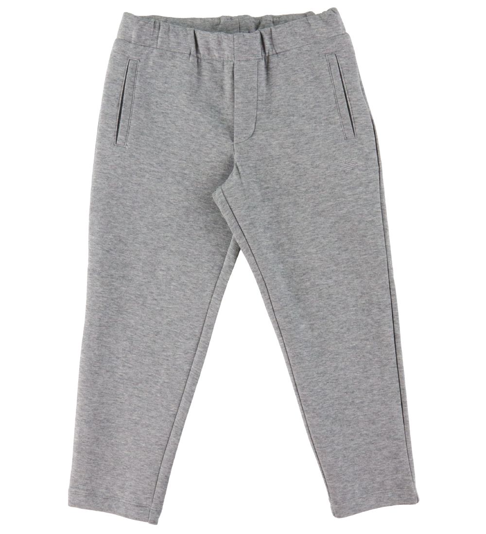 Emporio Armani Hosen - Graumeliert - Emporio Armani - 9 mt - Hosen - Baumwolle
