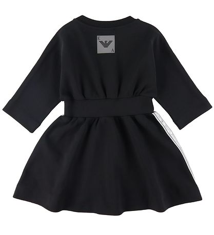 Emporio Armani Kjole - Sort m. Sølv Emporio Armani Kjole - Sort m. Sølv