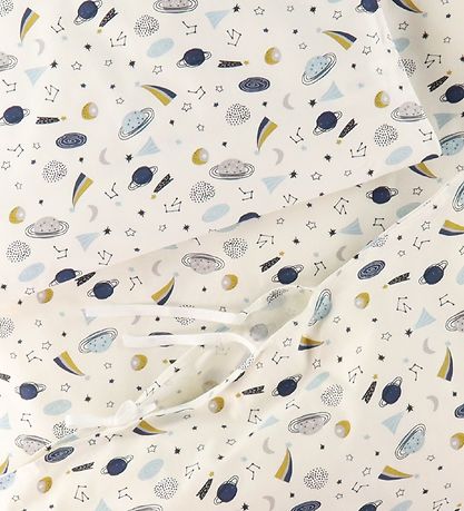 Nørgaard Madsens Sengetøj - Junior - Hvid m. Stjerner/Planeter Nørgaard Madsens Sengetøj - Junior - Hvid m. Stjerner/Planeter