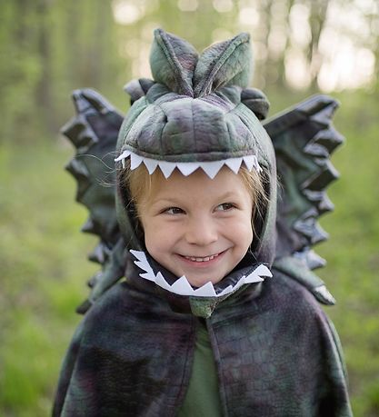 Great Pretenders Udklædning - Kappe - Dilophosaurus m. Klør Great Pretenders Udklædning - Kappe - Dilophosaurus m. Klør