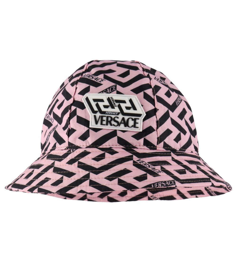 Chapeau de Soleil Versace - NoirRose av Logo - Versace - S - Small - Chapeau de soleil 63 €