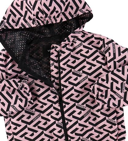 Versace Jakke - Greca Signature - Candy/Sort Versace Jakke - Greca Signature - Candy/Sort