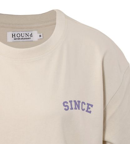 Hound T-Shirt - Oversized - Off White Hound T-Shirt - Oversized - Off White