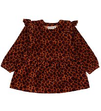 Minymo Kjole - Velour - Pumkin Spice Minymo Kjole - Velour - Pumkin Spice