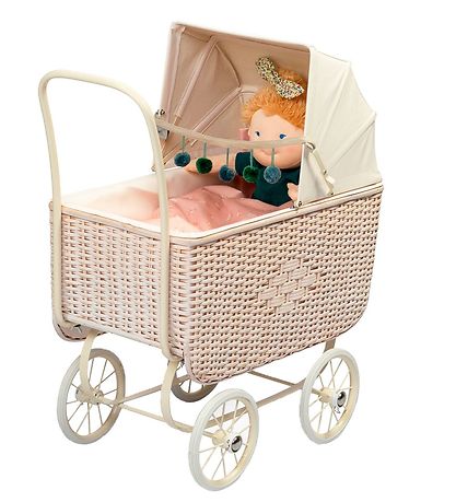 by ASTRUP Barnevognskæde - PomPon - Blue by ASTRUP Barnevognskæde - PomPon - Blue