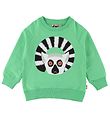 DYR Sweatshirt - Bellow - Fresh Pea m. Kattalemur