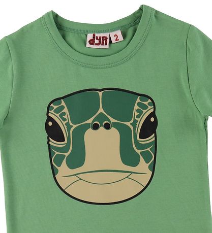 DYR T-Shirt - Growl T - Sage m. Skildpadde