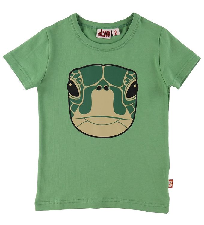 DYR T-Shirt - Growl T - Sage m. Skildpadde