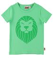 DYR T-Shirt - Growl T - Fresh Pea m. Løve
