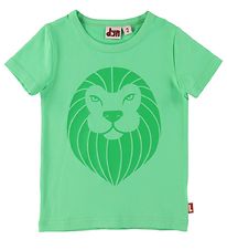 DYR T-Shirt - Growl T - Fresh Pea m. Løve