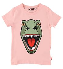DYR T-Shirt - Growl T - Powder Peach m. T-Rex