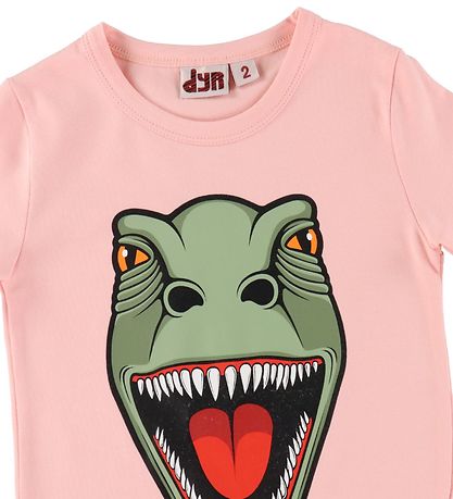 DYR T-Shirt - Growl T - Powder Peach m. T-Rex