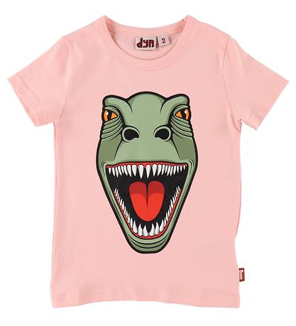 DYR T-Shirt - Growl T - Powder Peach m. T-Rex