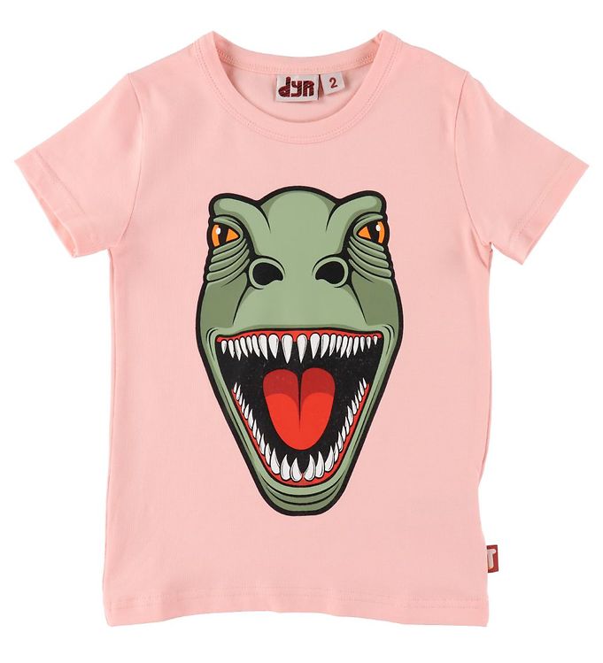 DYR T-Shirt - Growl T - Powder Peach m. T-Rex