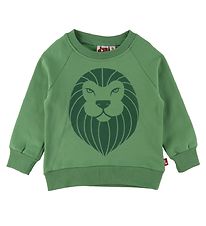 DYR Sweatshirt - Bellow - Sage m. Løve
