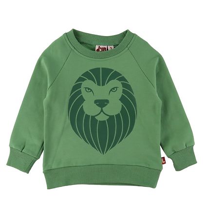 DYR Sweatshirt - Bellow - Sage m. Løve