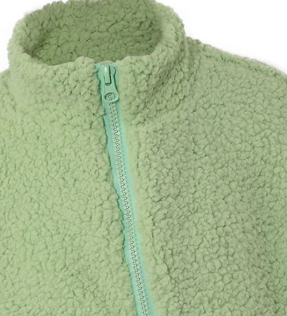 Hound Fleece Jacket - Teddy - Power Green