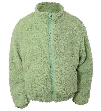 Hound Fleece Jacket - Teddy - Power Green