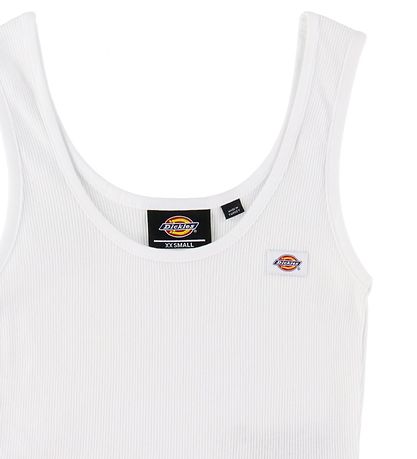 Dickies Top - Mapleton Waistcoat - White Dickies Top - Mapleton Waistcoat - White