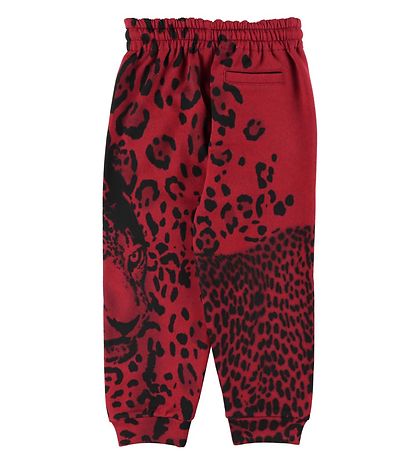 Dolce & Gabbana Sweatpants - Animalier - Rød Leo