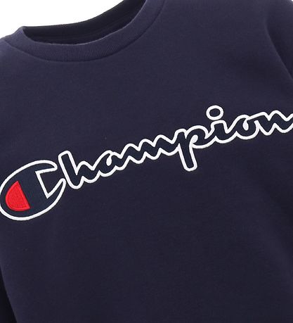 Champion Fashion Sweatshirt - Blå m. Logo Champion Fashion Sweatshirt - Blå m. Logo
