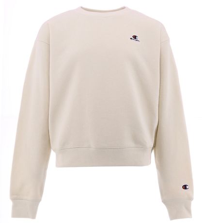 Champion Fashion Sweatshirt - Beige m. Logo Champion Fashion Sweatshirt - Beige m. Logo
