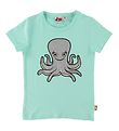 DYR T-shirts - Growl T - Fresh Mint m. Blæksprutte