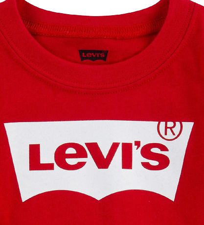 Levis T-shirt - Batwing - Super Red Levis T-shirt - Batwing - Super Red