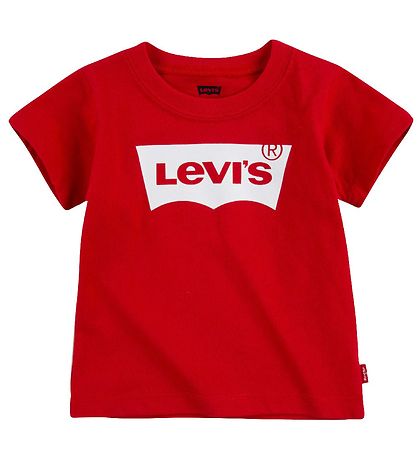 Levis T-shirt - Batwing - Super Red Levis T-shirt - Batwing - Super Red