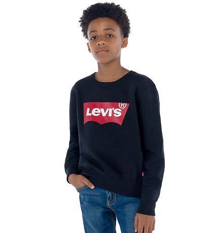 Levis Sweatshirt - Batwing - Sort Levis Sweatshirt - Batwing - Sort