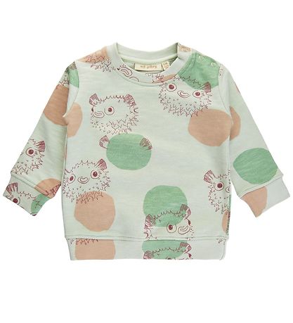 Soft Gallery Sweatshirt - Buzz Puffer - Pale Aqua Soft Gallery Sweatshirt - Buzz Puffer - Pale Aqua