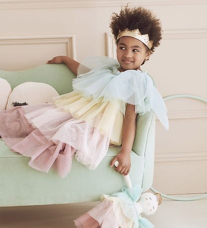 Meri Meri Udklædning - Tylkjole/Krone - Rainbow Meri Meri Udklædning - Tylkjole/Krone - Rainbow