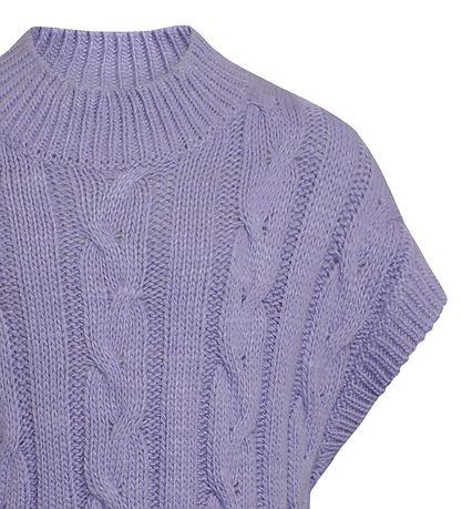 Grunt Vest - Strik - Brie - Purple Grunt Vest - Strik - Brie - Purple