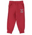 Tommy Hilfiger Sweatpants - Slouchy Varsity - Cranberry Crush Tommy Hilfiger Sweatpants - Slouchy Varsity - Cranberry Crush