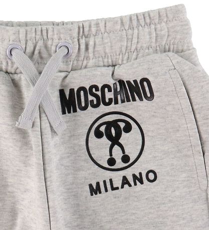 Moschino Sweatshorts - Gråmeleret Moschino Sweatshorts - Gråmeleret