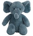 NatureZoo Bamse - 45 cm - Elefant - Støvet Navy