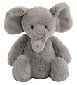 NatureZoo Bamse - 30 cm - Elefant - Mørkegrå NatureZoo Bamse - 30 cm - Elefant - Mørkegrå
