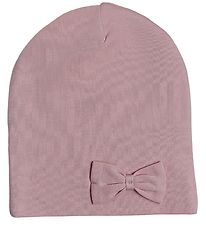 Racing Kids Bonnet - 2 Couches - Dusty Rose av. Noeud Papillon
