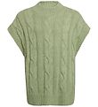 Grunt Vest - Strik - Brie - Light Green Grunt Vest - Strik - Brie - Light Green