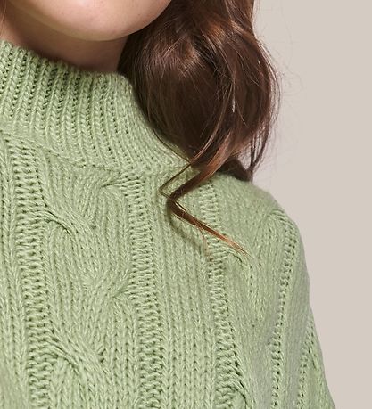 Grunt Vest - Strik - Brie - Light Green Grunt Vest - Strik - Brie - Light Green