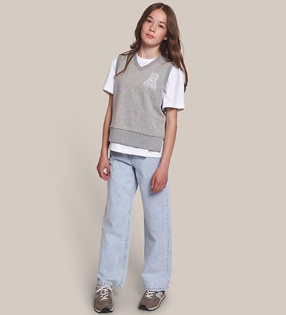 Grunt Vest - Sweat - Emerson - Grey Melange Grunt Vest - Sweat - Emerson - Grey Melange