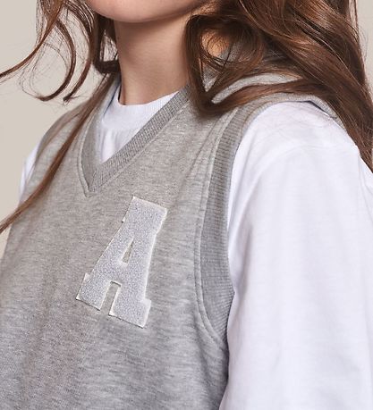 Grunt Vest - Sweat - Emerson - Grey Melange Grunt Vest - Sweat - Emerson - Grey Melange