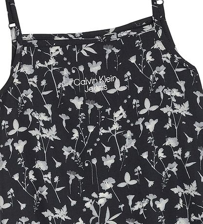 Calvin Klein Kjole - Strap - Flower Aop Calvin Klein Kjole - Strap - Flower Aop
