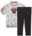 adidas Performance Sommersæt - Disney Minnie Mouse - Grå/Hvid/So
