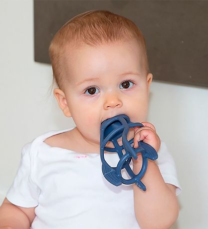 Tiny Tot Bidelegetøj - Silikone - Sky Blue Tiny Tot Bidelegetøj - Silikone - Sky Blue