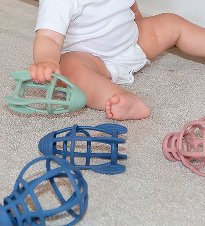 Tiny Tot Bidelegetøj - Silikone - Sky Blue Tiny Tot Bidelegetøj - Silikone - Sky Blue